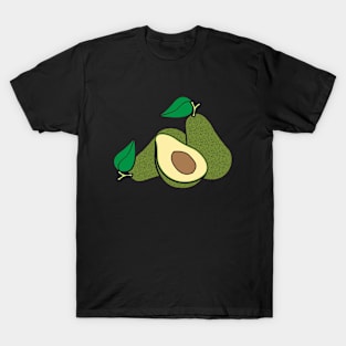 Avocado Gift For Vegetarian T-Shirt